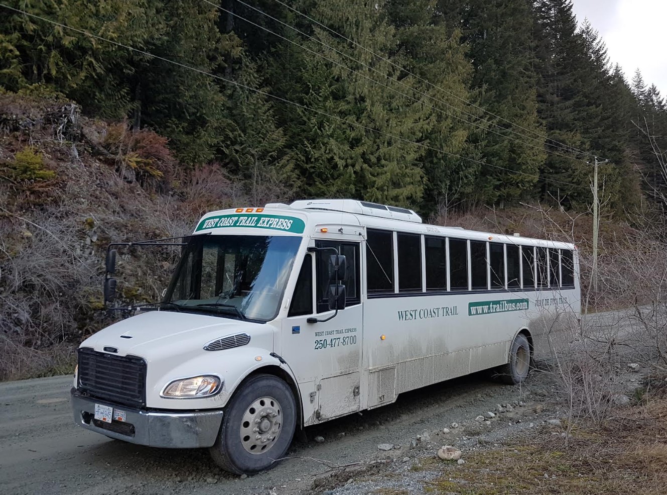 West Coast Trail Express Bus